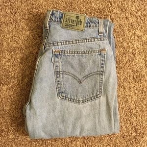 RARE VINTAGE LEVI SILVER TAB MOM JEANS